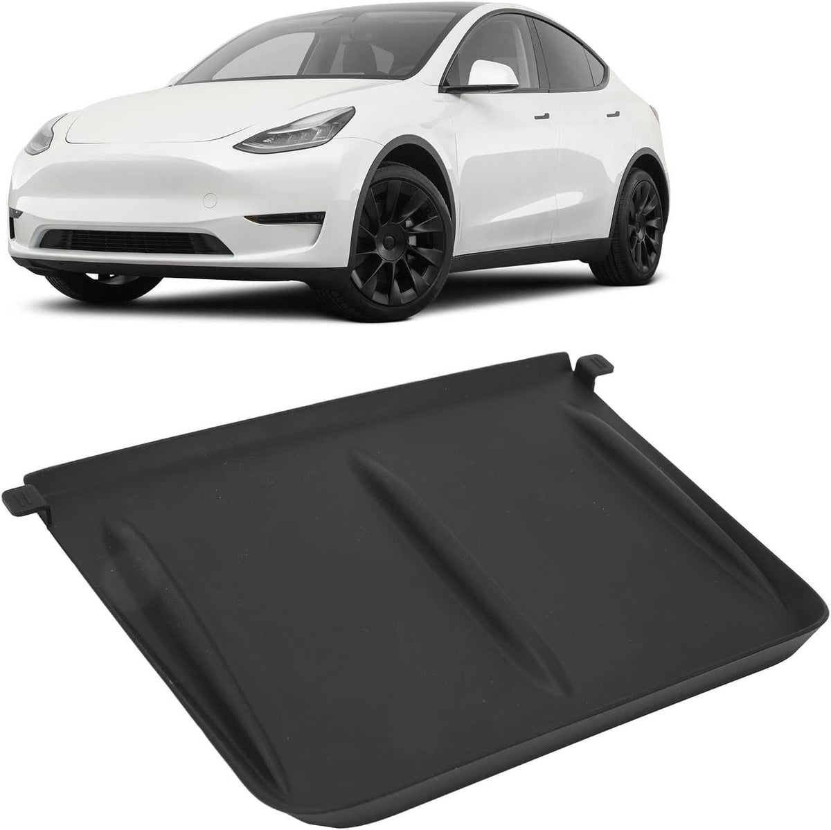 Replacement Wireless Phone Charging Pad for Model 3 2017-2023, Anti Slip Mat Silicone Car Charging Pad