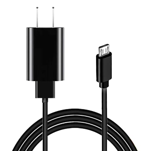 Wall Charger & Micro USB Cable Charging Cord Fit for Alcatel Go Flip, Go Flip 3, Go Flip V,Att Cingular Flip 2/3 Iv, My Flip 2 A406dl, Smart Flip