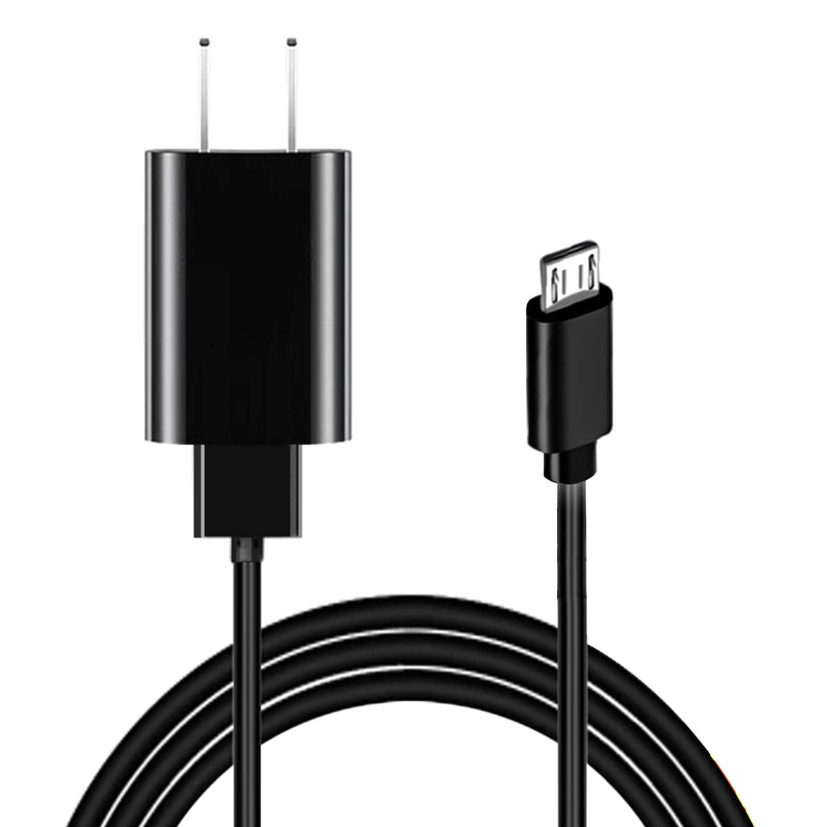 Wall Charger & Micro USB Cable Charging Cord Fit for Alcatel Go Flip, Go Flip 3, Go Flip V,Att Cingular Flip 2/3 Iv, My Flip 2 A406dl, Smart Flip