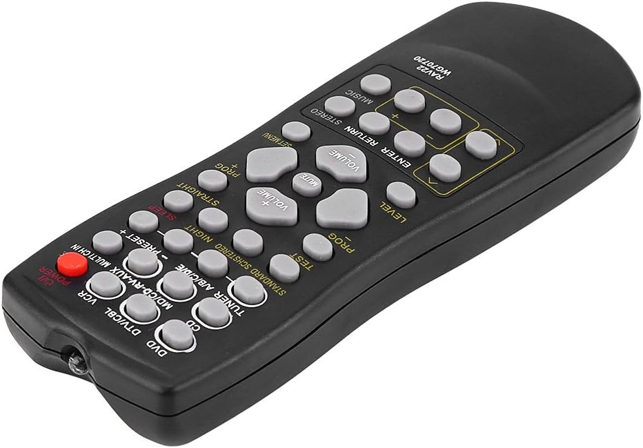 TV Remote Control for Yamaha RAV22 RX-V459 RX-V357 HTR5830, Replacement with All Functions