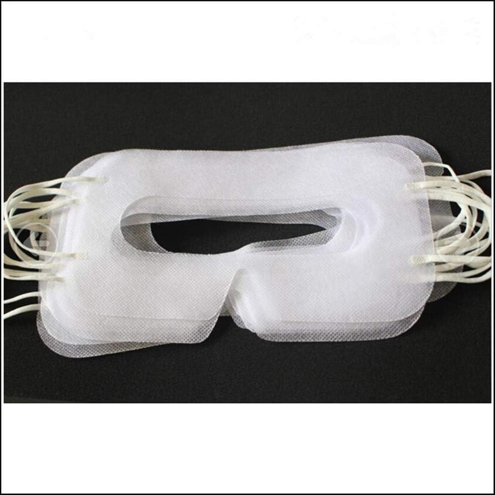 100 Pack White Disposable VR Face Covers, Sanitary Mask Pads for HTC Vive/PS VR/Gear VR/Oculus Rift