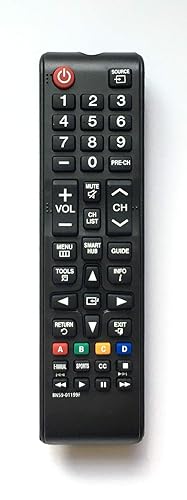 Replacement Remote Control BN59-01199F for Samsung UN55D6500 UN55D6900 LCD LED HDTV Smart TV