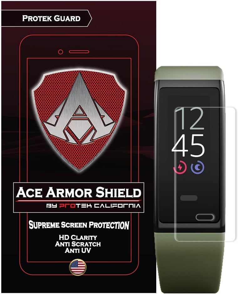 8 Pack Ace Armor Shield for Amazon Halo View Watch 2021, Screen Protector with Edge to Edge Coverage