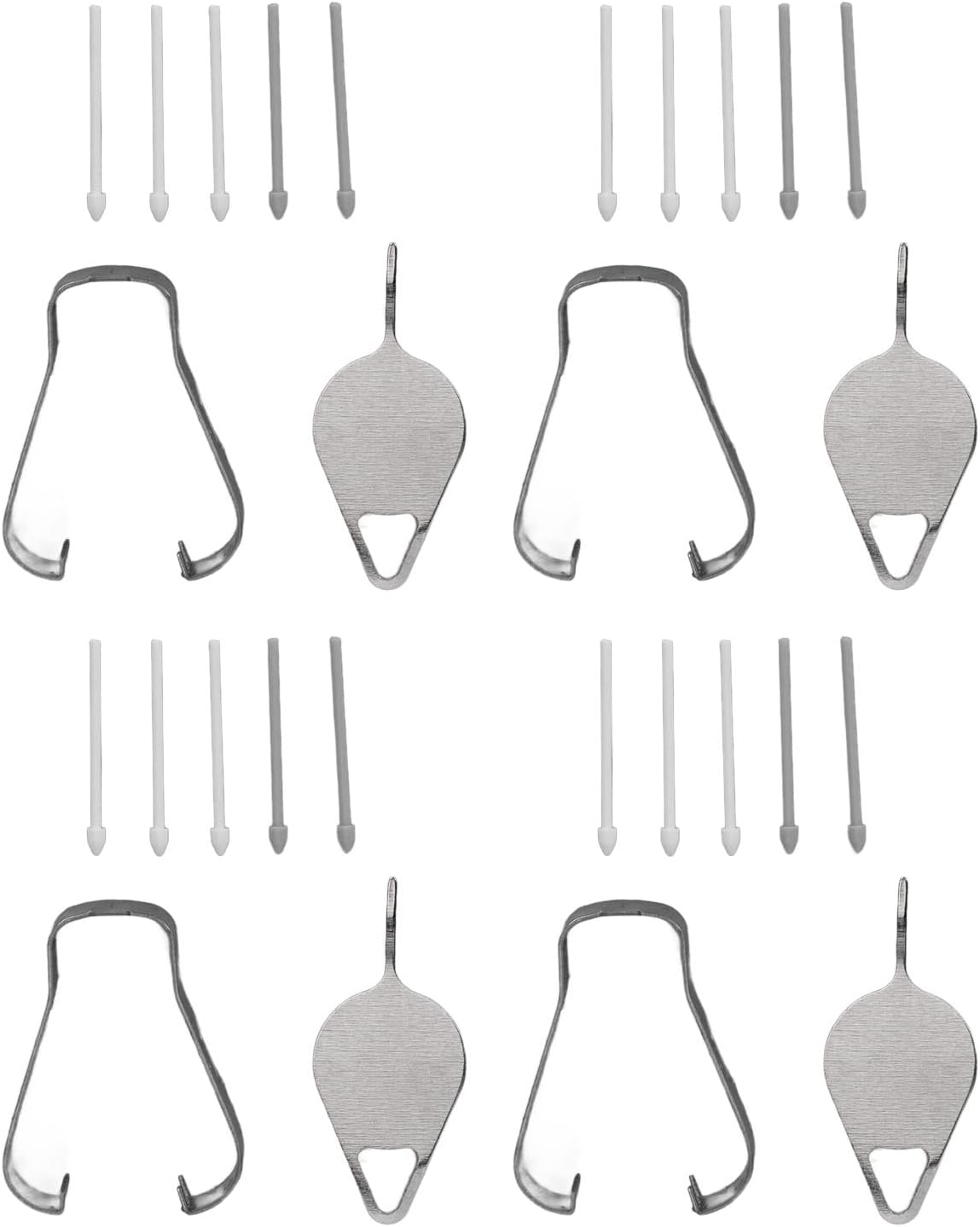 20x Replacement Touch Stylus Tips for Galaxy Tab S6 Lite 10.4" SM P610 P615, Includes 4 Tweezers, 4 Ejector Pins