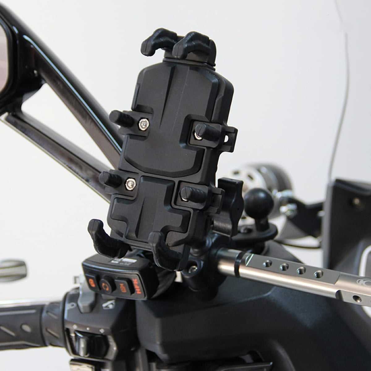 Mounts Phone Mount with Handlebar U-Bolt Base for Motorcycle, Bike, ATV/UTV