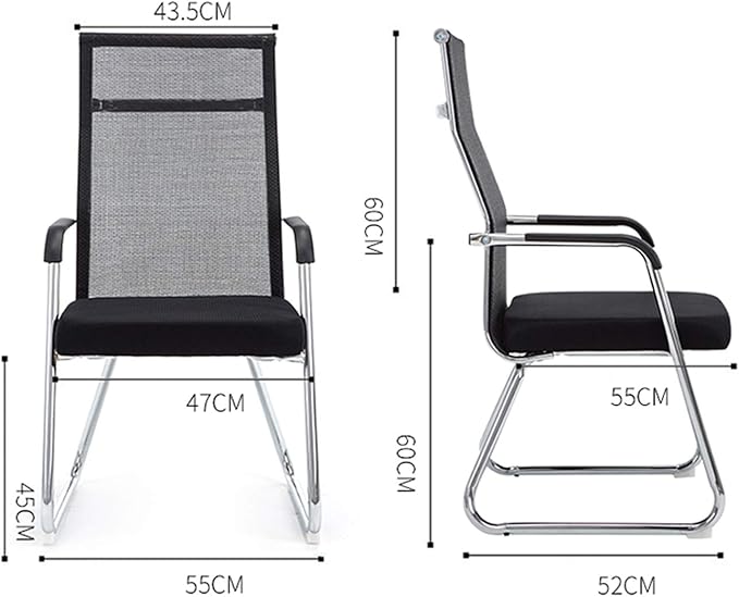 Mlaea Gaming Club Chair Breathable Easy to Clean Office Chair Arm Bedroom Chair Living Room Computer Chair 47 * 55 * 60CM(Color:#5)
