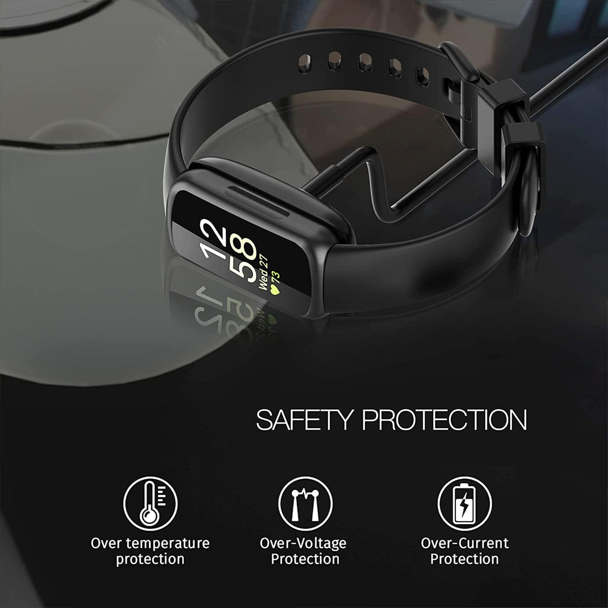 TUCANA USB Charger Cable for Fitbit Inspire 3