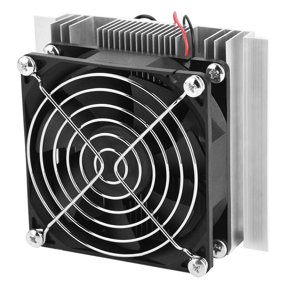 12V Semiconductor Refrigeration Module with Fan, DIY Cooling Device Peltier Cold Plate Cooler