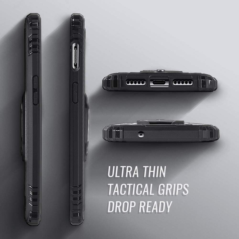 Shields Up OnePlus 7/6T Carbon Case, 10ft Drop Tested, Ultra Slim, Lightweight, Scratch Resistant, Shockproof