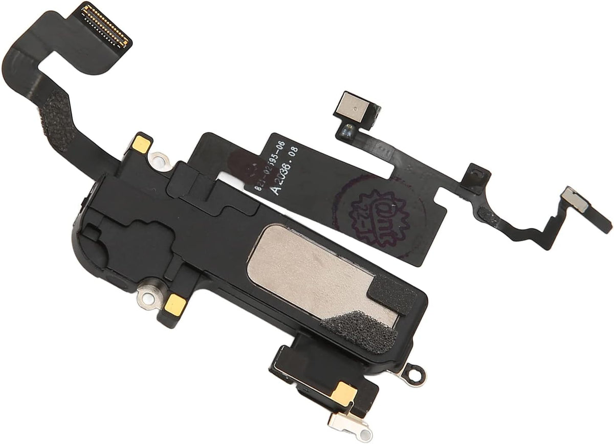 Ear Speaker Cable, Earpiece Proximity Light Sensor Cable, Mic Replacement Compatible with iOS Phone 12 ProMax