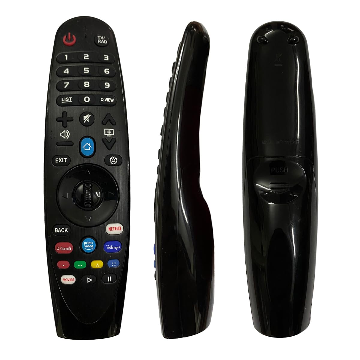 Replacement IR Remote for LG Smart OLED TV 43UQ8000AUB 50UQ8000AUB 55UQ8000 AUB 65UQ8000AUB 70UQ8000AUB 86UQ8000AUB 43UQ9000PUD 50UQ9000PUD