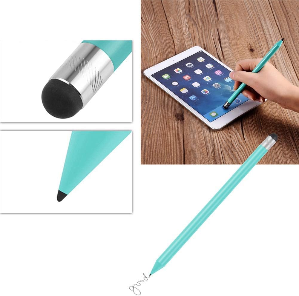 Screen Pen for Touchscreen, Soft Tip Replacement Capacitive Stylus Pen for iPhone/BlackBerry/HTC (Green)