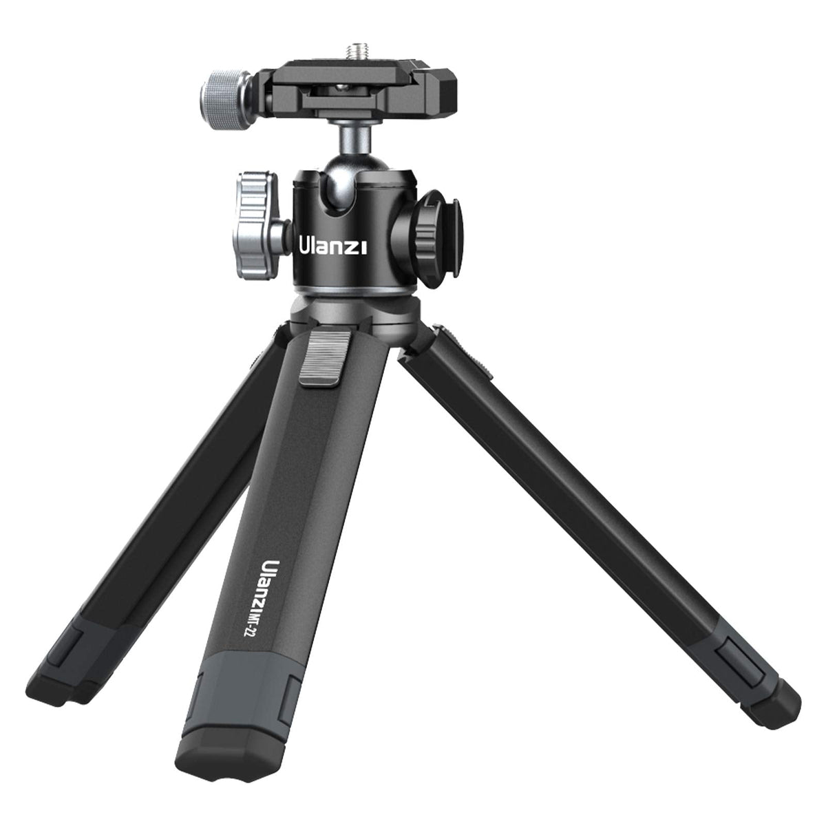 Portable Desktop Mini Tripod PICTRON MT-24 Compact Camera Tripod Aluminum Alloy with 360° Ball Head,1/4 inches Quick Release Plate for DSLR Camera