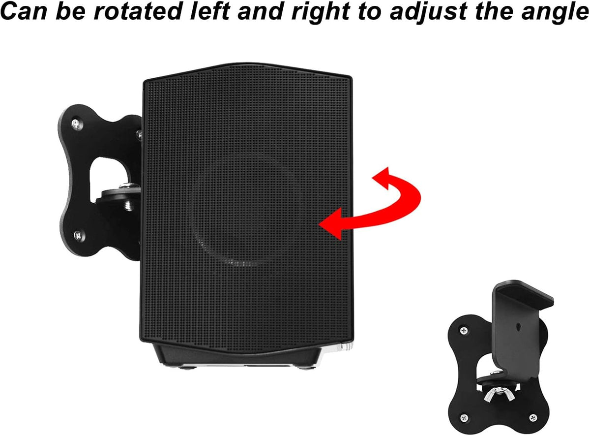 Speaker Wall Mounts for Samsung Q930B Q930C Q990B Q990C, Metal Adjustable Bracket, Space Saving Design