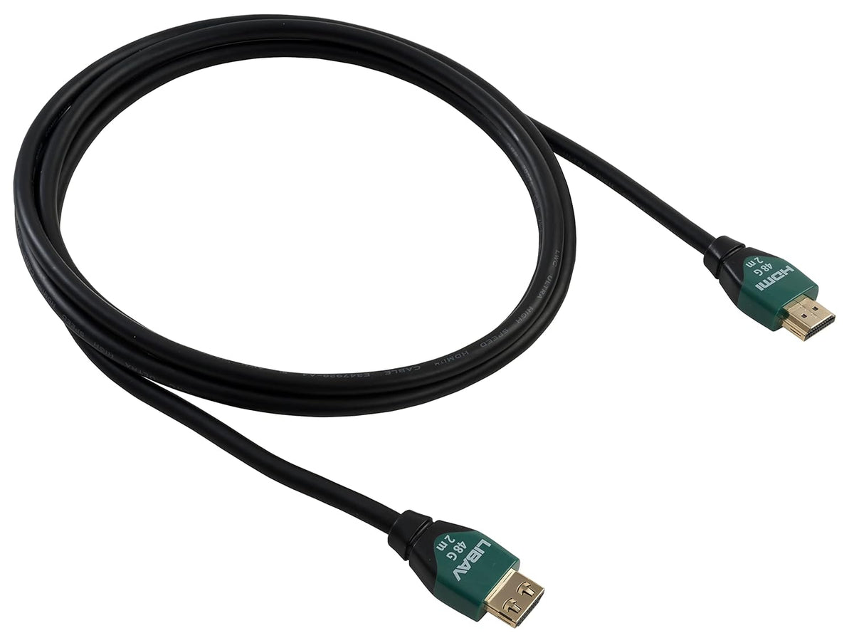 Liberty's Ultra Series Nebula with Ethernet 48G HDMI Cable - 4K, 8K, 10K Resolutions, 1.0 Meter