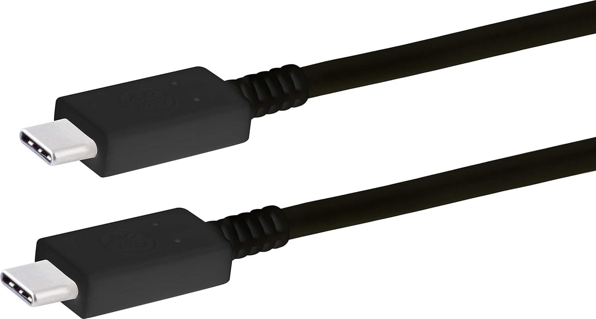 GE 6.5 ft. USB Type C Cable, USB-C to USB-C Charging Cable, Compatible with iPad Pro, MacBook Pro, Samsung Galaxy