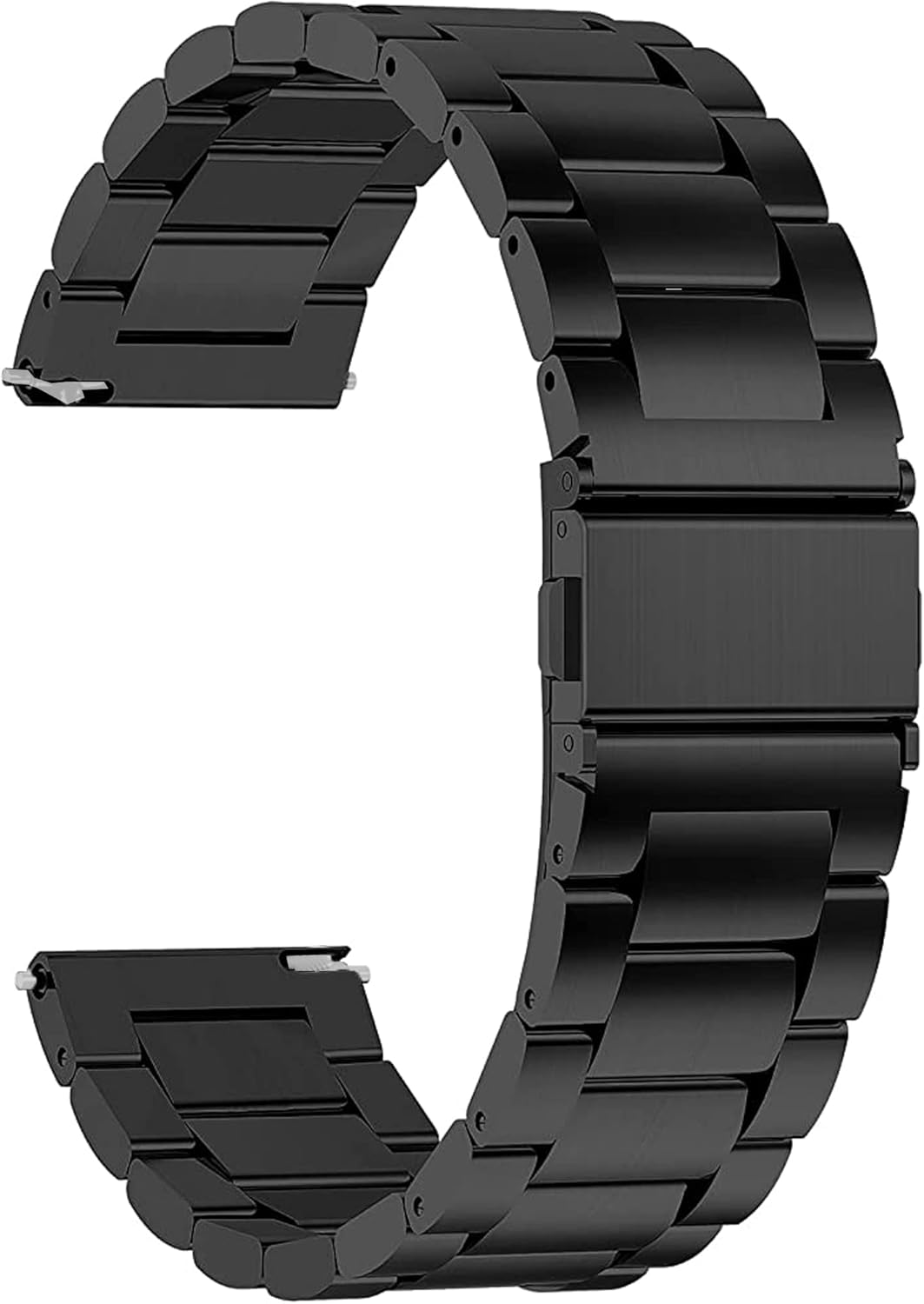Aolon Curve Smart Watch Band Compatible, Quick Release Stainless Steel Metal Replacement Strap for 2.01" Smart Watch