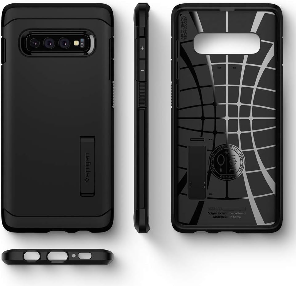 Spigen Tough Armor Case Designed for Samsung Galaxy S10 (2019) - Black
