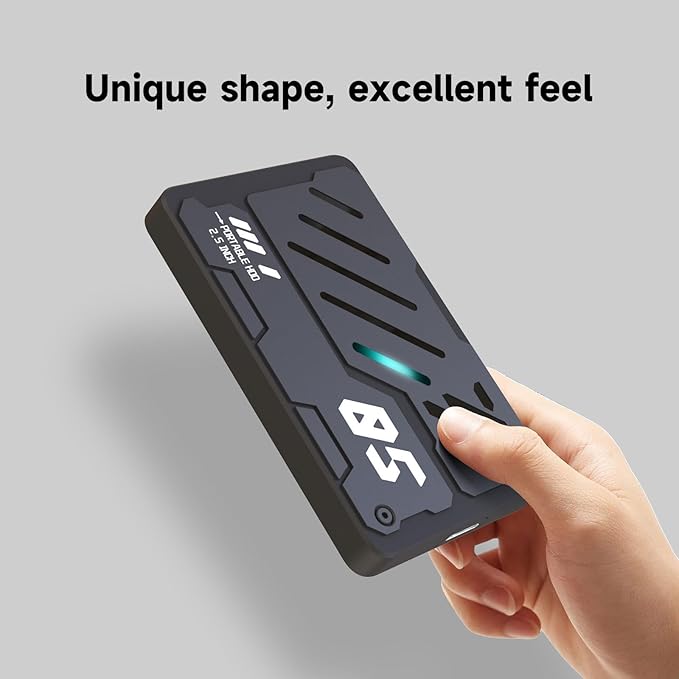 160G/250G/320G/500G/750G/1TB Multiple Capacity USB3.0 2.5inch Externals Storage Drive In Ruggeds Aluminum Housing