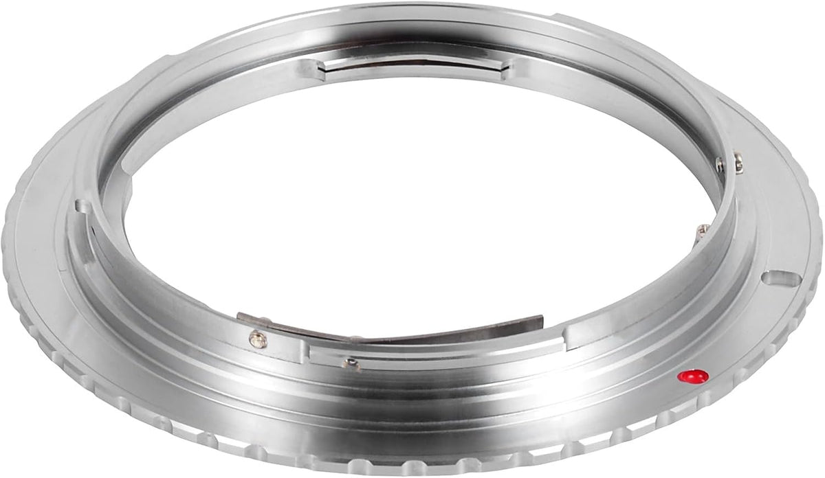 Lens Mount Adapter Manual Focus, Compatible with Pentax K Mount Lens to Canon EOS EF-Mount Camera Body