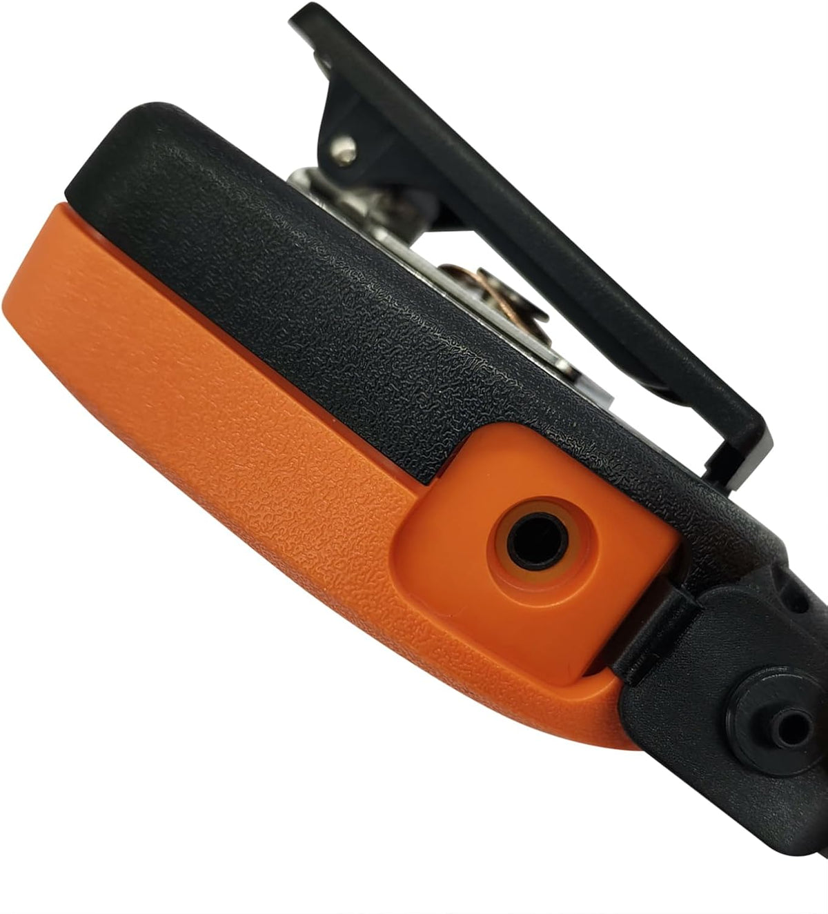 Two Way Radio Shoulder Mic 2 Prong Remote Speaker Microphone with 3.5mm Audio Jack for Motorola
