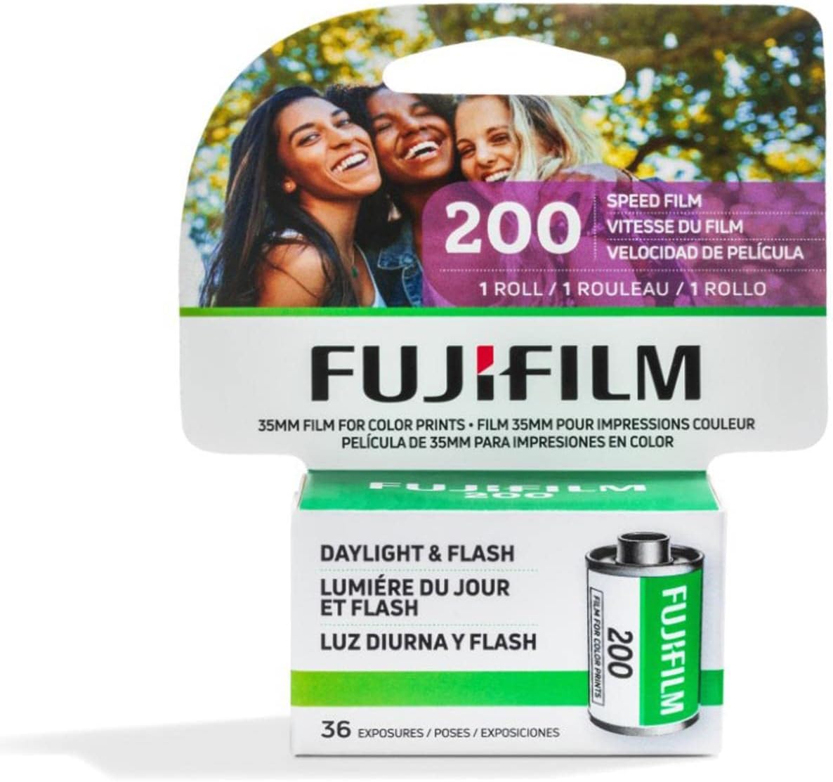 Fujifilm Fujicolor 200 Color Negative Film (35mm Roll Film, 36 Exposures) (Pack of 1)