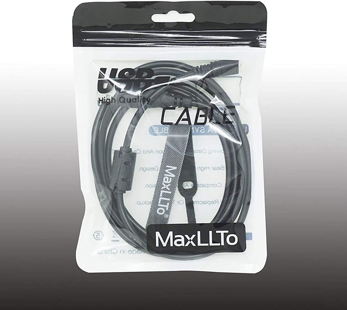 UC-E6 UC-E16 Replacement Cable, 2 in 1 USB PC Battery Charger Data Cable for Nikon Coolpix S70 S3600, 5 FT Extra Long