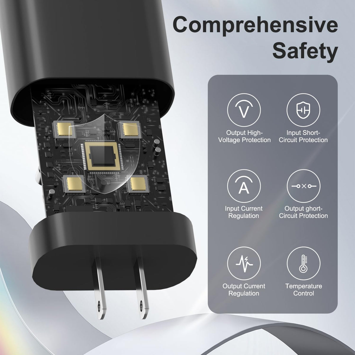 Samsung USB-C Super Fast Charging Wall Charger - 4 Pack 25W PD Charger Adapter with Type-C Cable(10ft) for Samsung Galaxy S26 S25 S24 S23 S22 Ultra