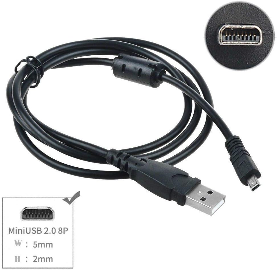 3ft DSLR-A900 A900 USB PC Data Sync Cable Cord for Sony Camera Alpha K DSLR Kit