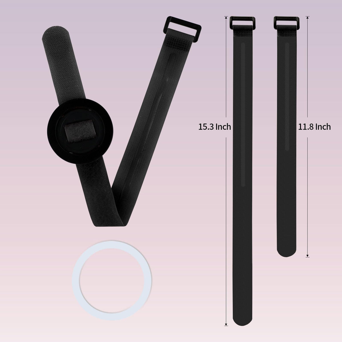 Solememory Magnetic Phone Strap for Bottles Stanley Cups, Magnetic Phone Holder with 2pcs Adjustable Straps for Phone Using in Gym, Shopping Cart