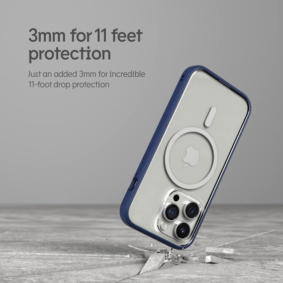 RhinoShield Modular Case for iPhone 14 Pro Max - Compatible with MagSafe | Mod NX - Customizable Heavy Duty Protection