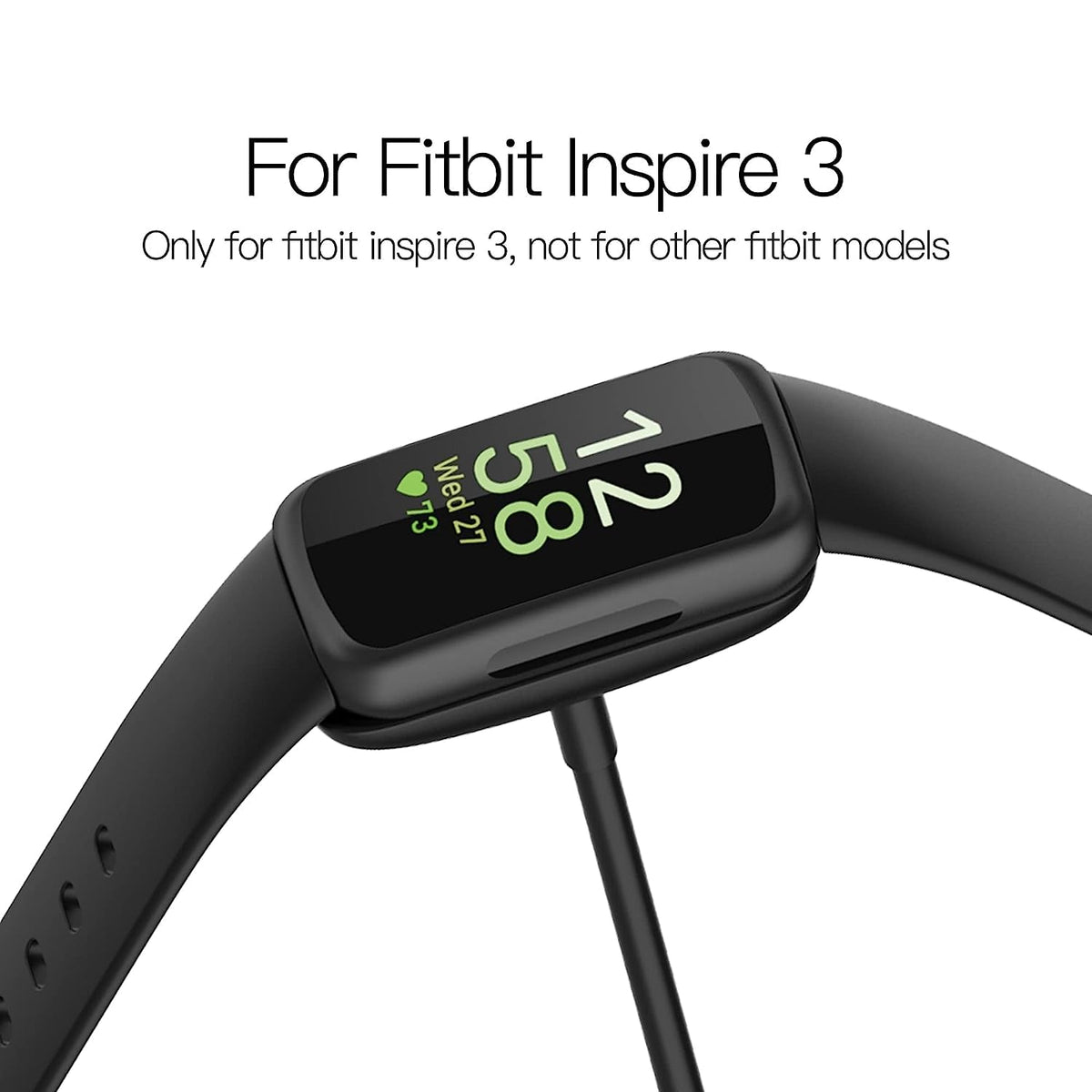 TUCANA USB Charger Cable for Fitbit Inspire 3