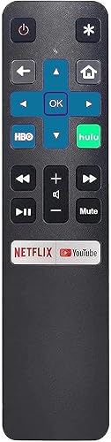 Basic Replacement Remote for Westinghouse WA43UFA1001, WA50UFA1001, WA55UFA1001, WA65UFA1001, WA43UFT1001, WA50UFT1001, WA55UFT1001, WA65UFT1001