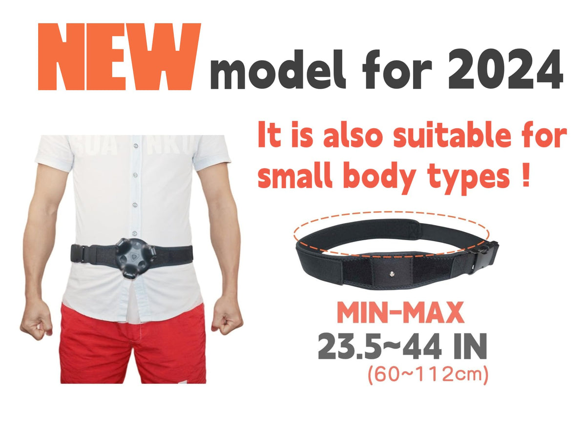 Jadery VR Tracker Straps Waist(New Model for 2024),for Vive Tracker, Vive Ultimate Tracker, Tundra Tracker -Full Body Tracking Belt