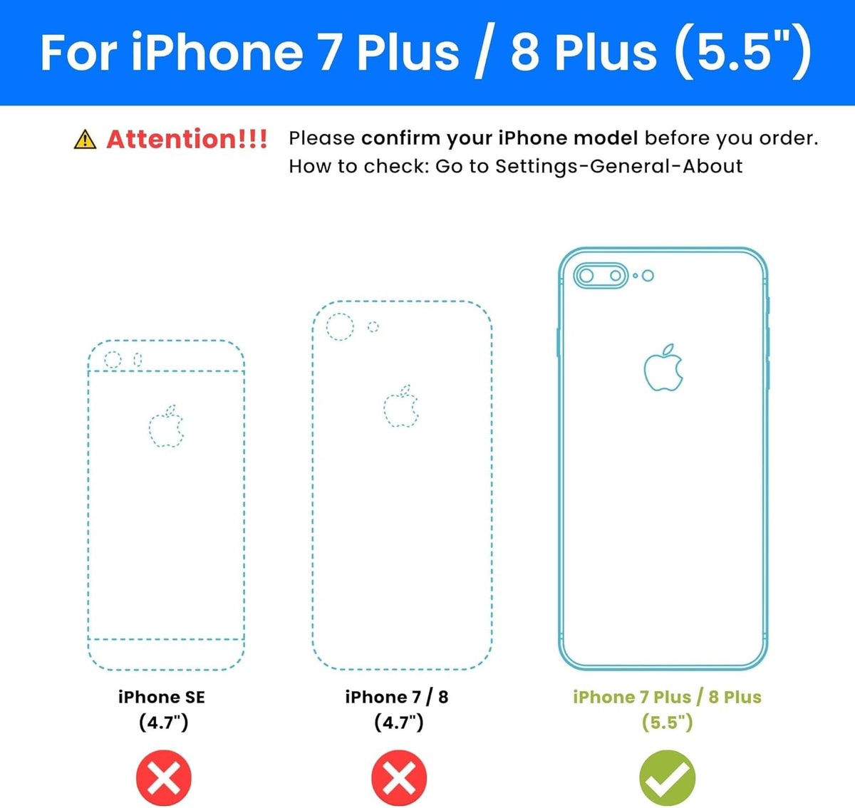 Ocushield Anti Blue Light Tempered Glass Screen Protector for iPhone 7 Plus | iPhone 8 Plus, Protect Your Eyes