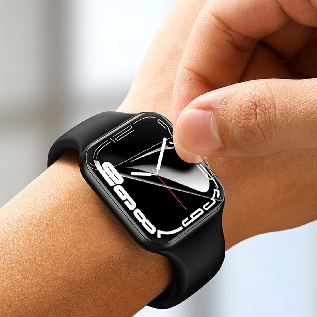 [5 Pack] P95 2.01” Smartwatch Soft Screen Protector, HD Clear Anti-Scratch Bubble Free PET Film for Popglory ZOSKVEE