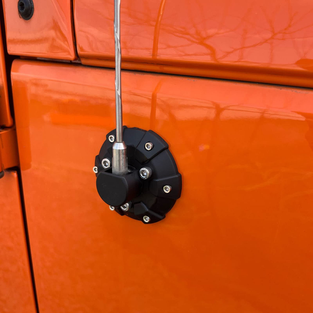 Car Antenna Base Cover Aerials Bottom Protector for Jeep Wrangler JK JL JLU JT Rubicon Sahara Sport 2007-2021 Car Accessories