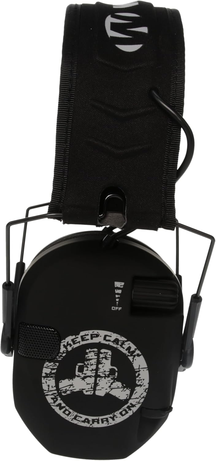 Walker's Razor Slim Ultra Low Profile Compact Design Adjustable Range Shooting Hunting Hearing Protection Electronic Earmuffs
