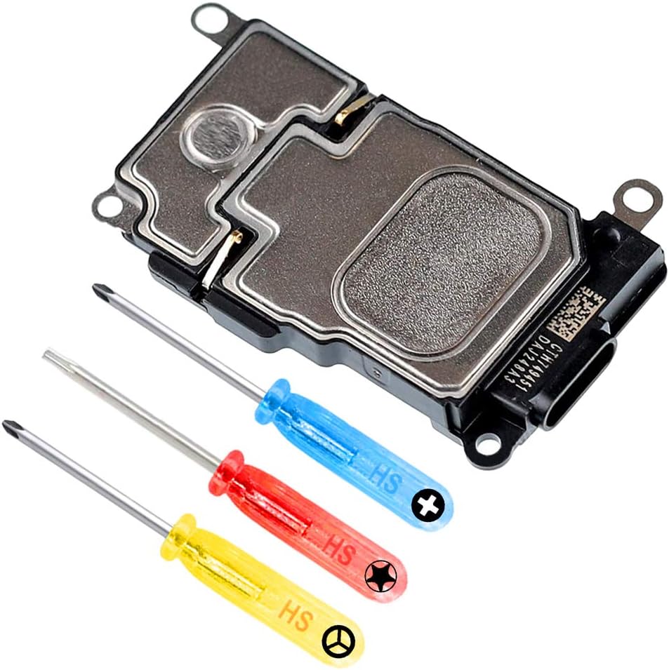 MMOBIEL Loud Speaker Replacement for iPhone XR - 6.1 inch - Ringer Buzzer Flex Cable with Screwdrivers