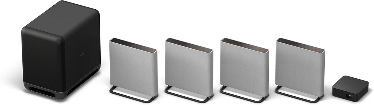 Sony BRAVIA Theater Quad Home Theater Surround Sound System and SA-SW5 Wireless Subwoofer