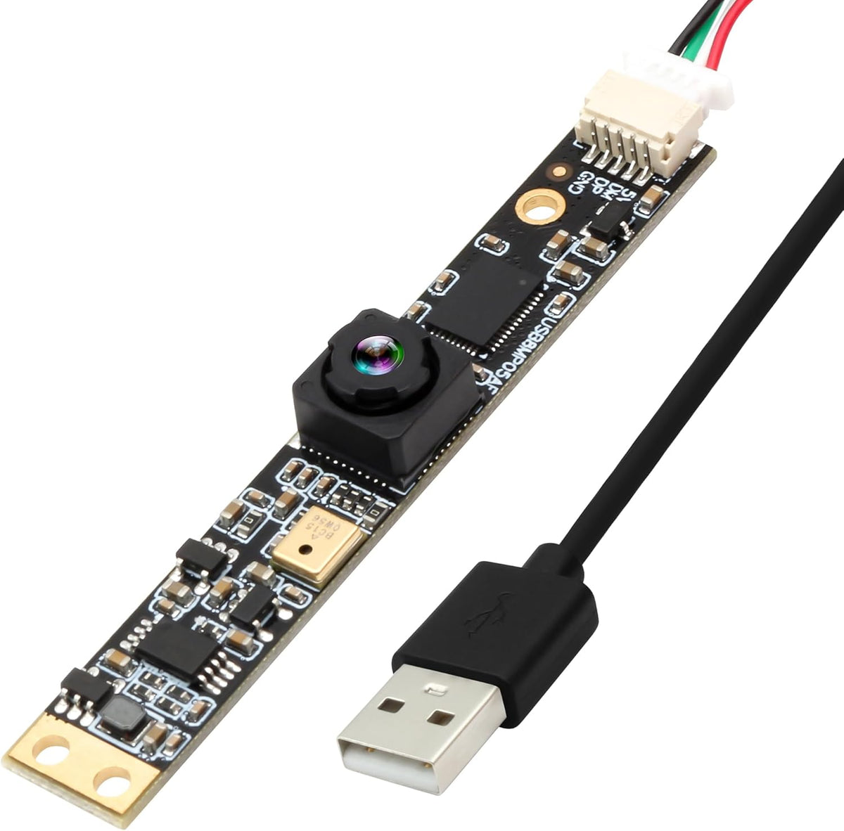 IFWATER 8MP 30fps 105 2448P 3D USB Camera Camera Module with Microphone Degree Wide Angle Lens Lightburn PC Computer