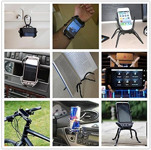 Multi-Function Portable Spider Flexible Grip Holder for Smartphones and Tablets