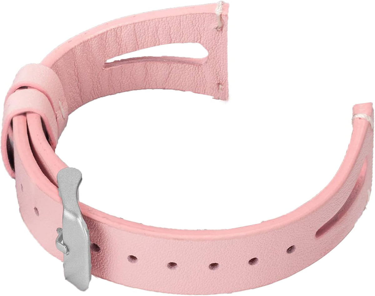 Aolon Curve Smart Watch Bands Compatible, Slim Vintage Leather Strap Replacement for 2.01" Smart Watch