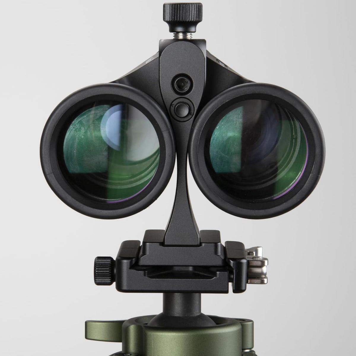Binocular Tripod Adapter, 1/4 inch Threaded Mounting Stud, Built-in Arca Dovetail, Compatible ARCA/RRS Dovetail