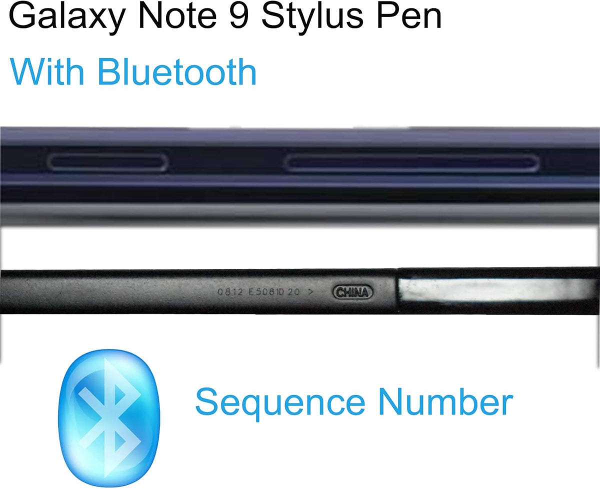 Galaxy Note 9 Stylus Pen with Bluetooth, Replacement for Samsung Galaxy Note 9, Black
