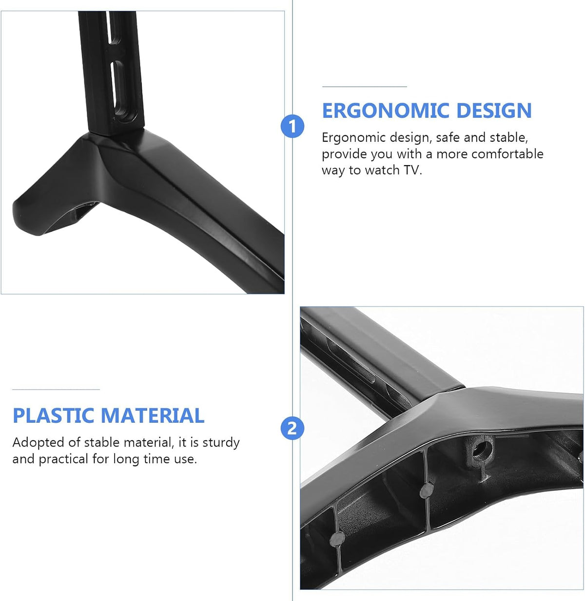 Homoyoyo Universal TV Stand Base - Desktop Holder with Screws