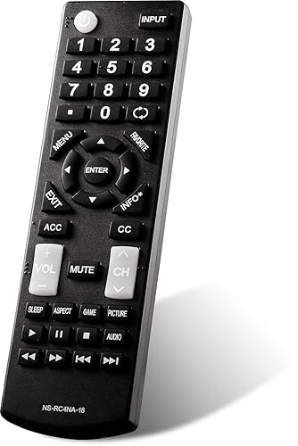 New Universal Replacement Remote Control Fit for All Insignia TVs One Year Warranty