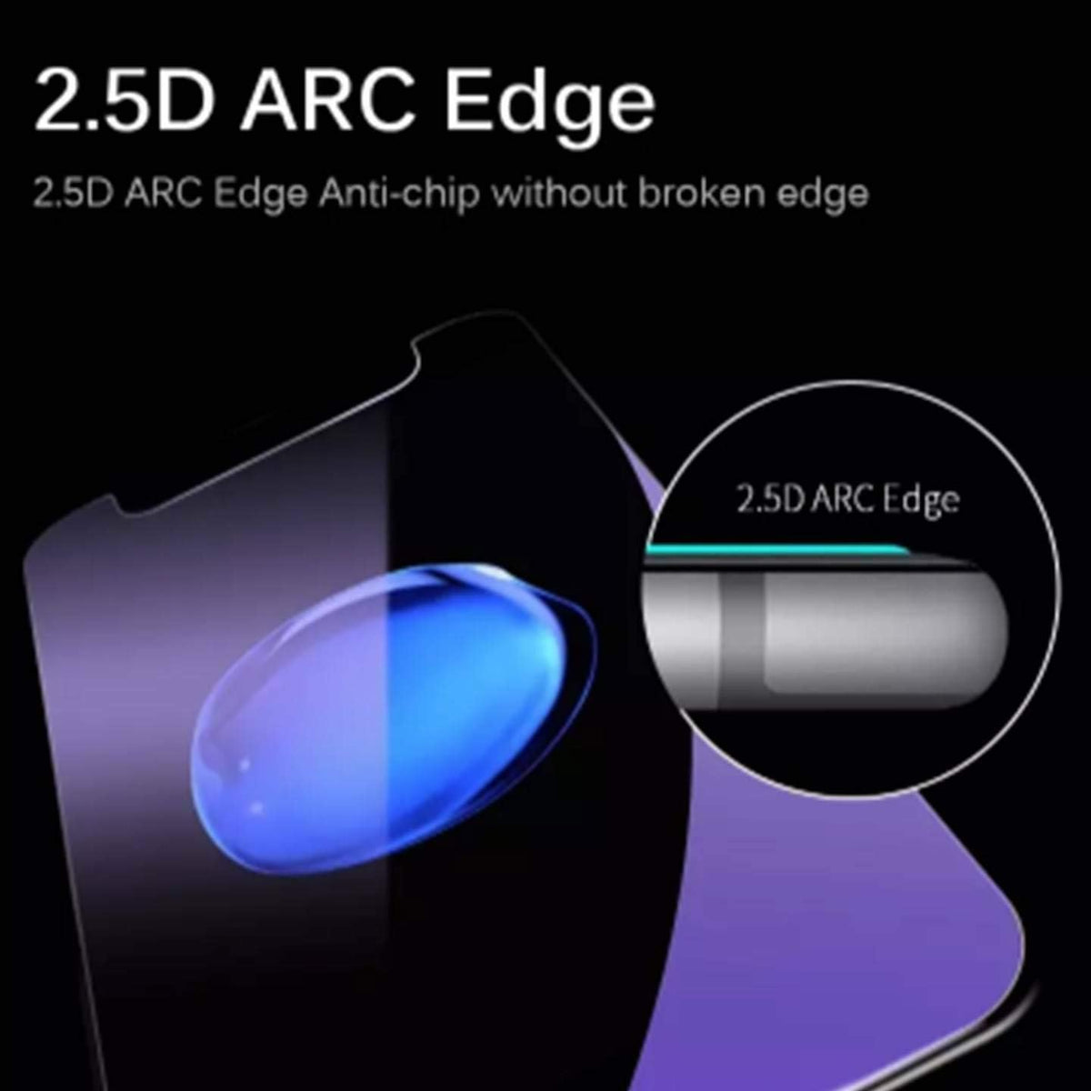 Anti Blue Light Tempered Glass Screen Protector for iPhone 13 Mini, ZenHoo Eye Protection