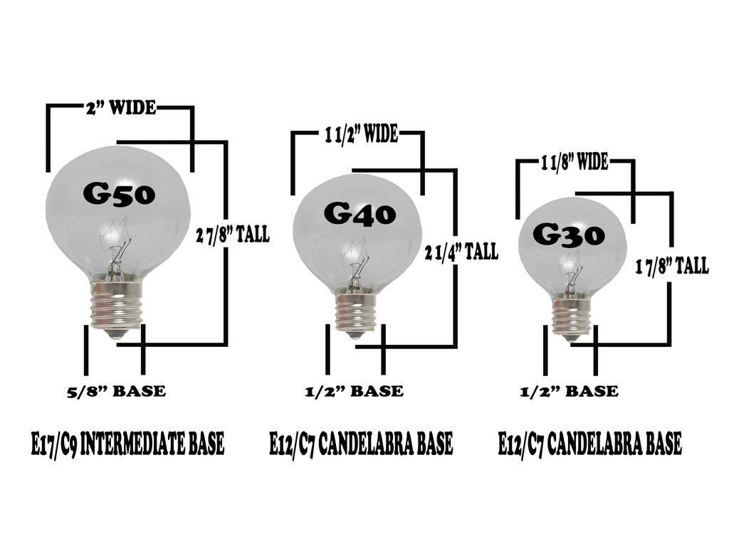 G50 Patio String Lights with 25 Red Globe Bulbs - Outdoor String Lights - Market Bistro Café Hanging String Lights - Patio Garden Umbrella Globe