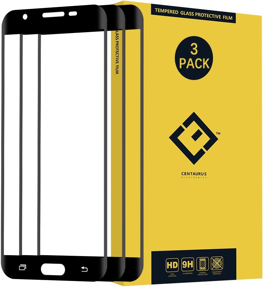 Screen Protector for Samsung Galaxy J7 2017, 3 Packs, Ultra-Thin 9H Hardness Tempered Film